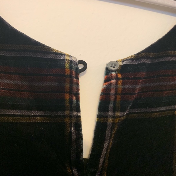 J. Crew Viscose Tartan Pattern Top in Size 4 - Picture 5 of 7